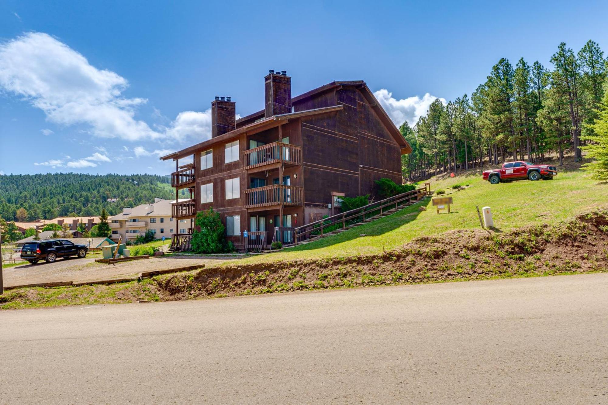 Angel Fire Mountain Condo Steps To Ski Resort! Экстерьер фото