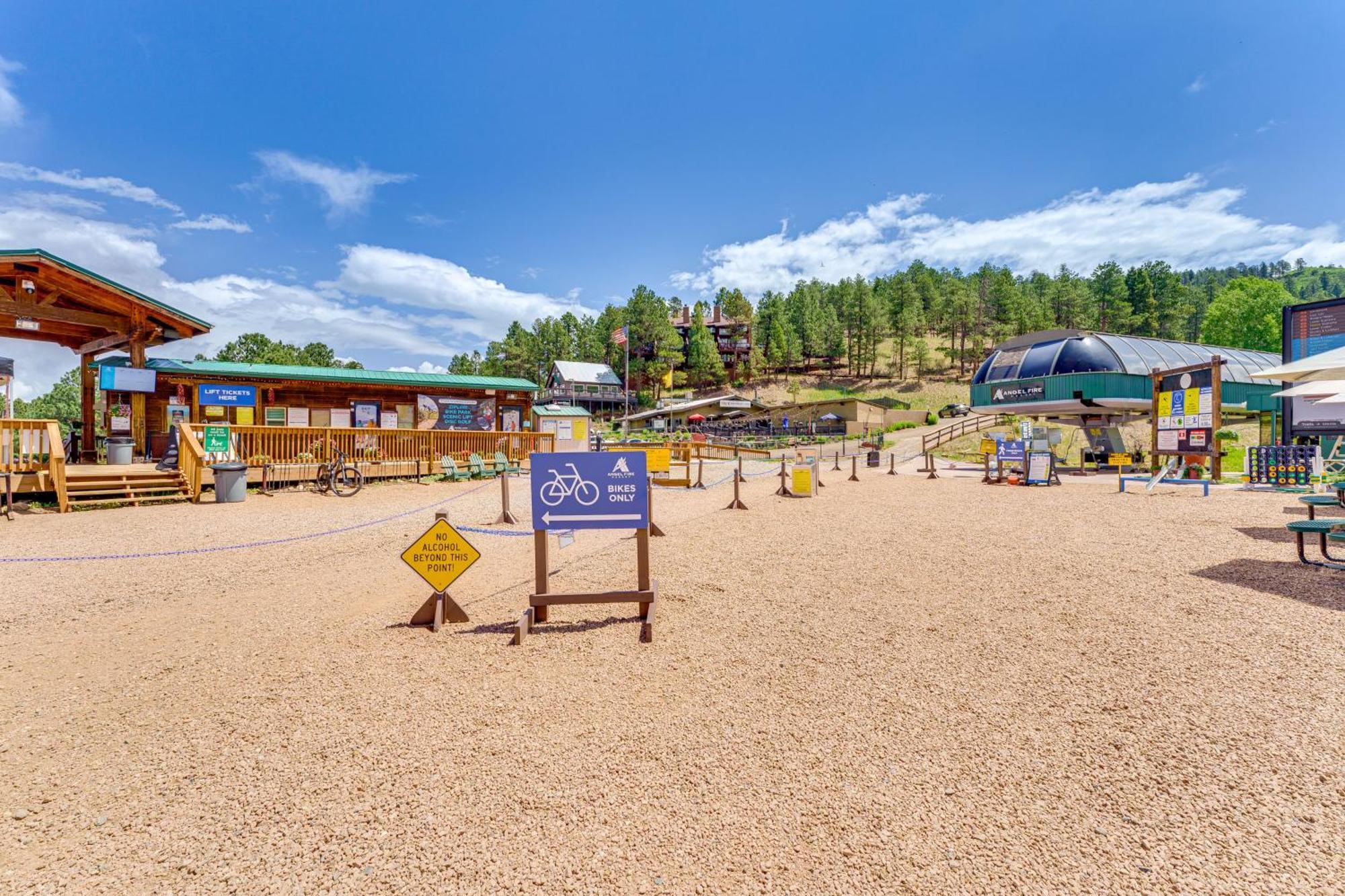 Angel Fire Mountain Condo Steps To Ski Resort! Экстерьер фото