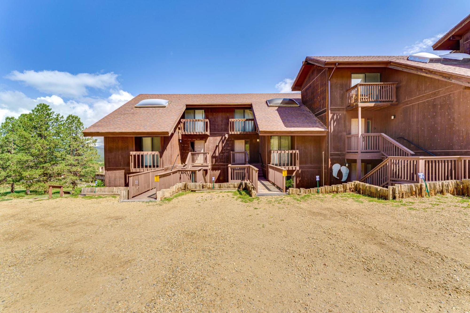 Angel Fire Mountain Condo Steps To Ski Resort! Экстерьер фото